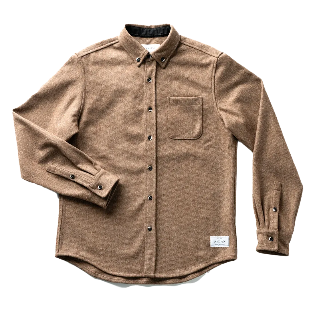ANIÁN - The Modern Melton Wool - Oyster
