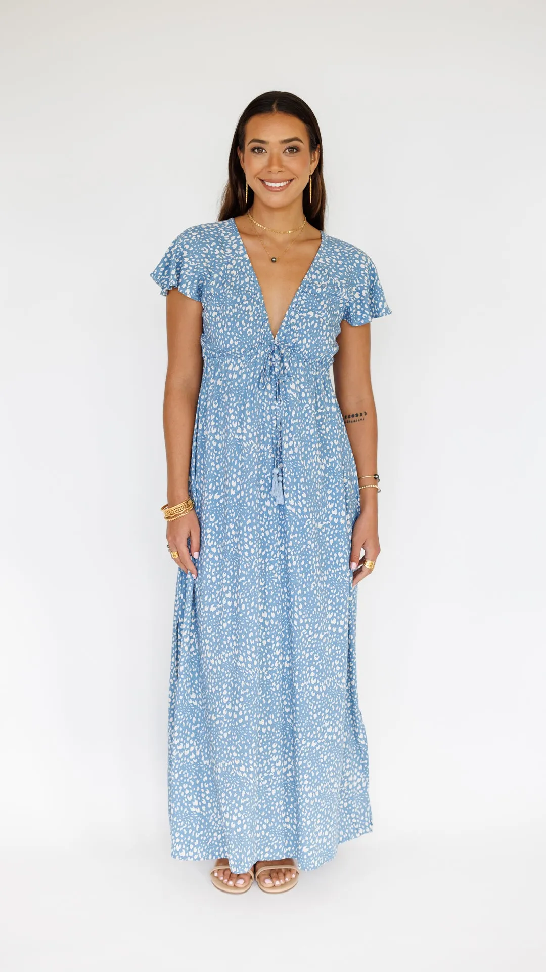 Leilani Dress / Speckled Sky